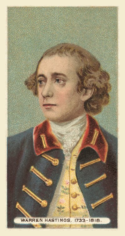 Warren Hastings, 1733-1818 - English School